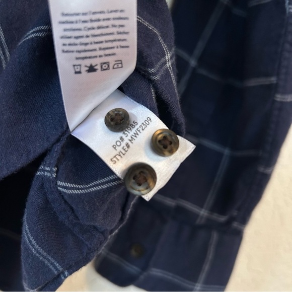 FAHERTY The All Time Shirt blue large - Picture 11 of 13